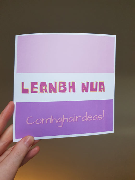 Gaeilge Card: New baby!