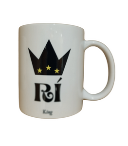 Irish Language Mug: Rí: King